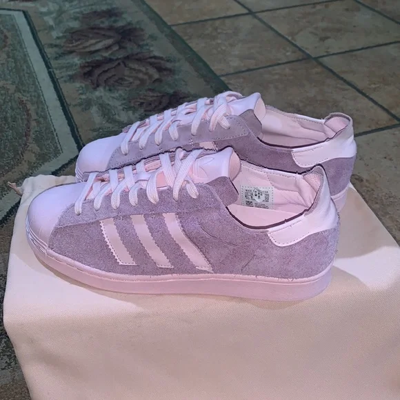 adidas gazelle silver green womens adidas Originals Superstar 82 main image 1